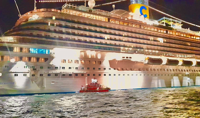 Yolcu gemisinde tıbbi tahliye