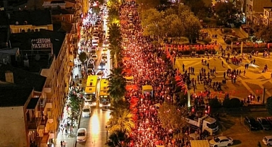 Çanakkale'de Fener Alayı coşkusu