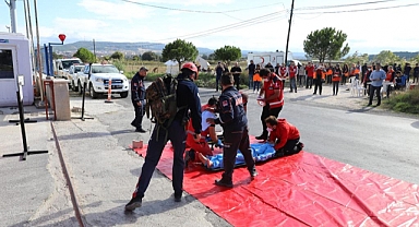 Çanakkale’de KBRN Saha Tatbikatı