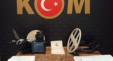 Çanakkale'de tarihi eser operasyonu