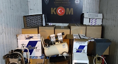 Emniyetten kaçak sigara operasyonu
