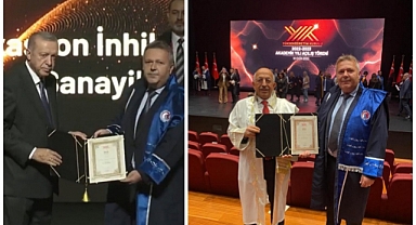 Erdoğan’dan ÇOMÜ’lü Akademisyene ödül