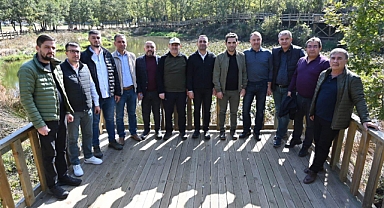 Nilüfer Gölü Mesire Alanı'nda Biga toplantısı