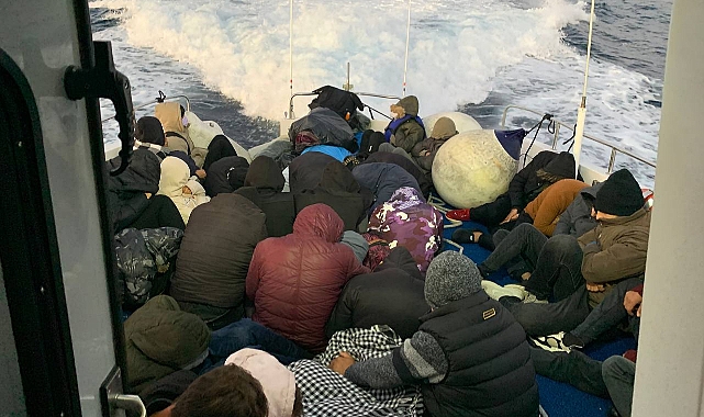 42 düzensiz göçmen kurtarıldı