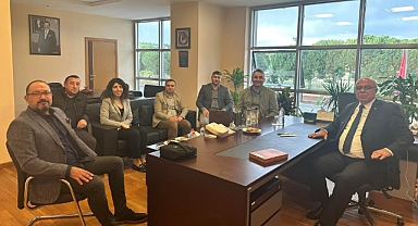 Başkan Deniz'e ziyaretçi akını