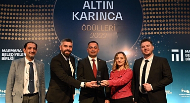 Biga Belediyesi'nin projesi ödüle layık görüldü