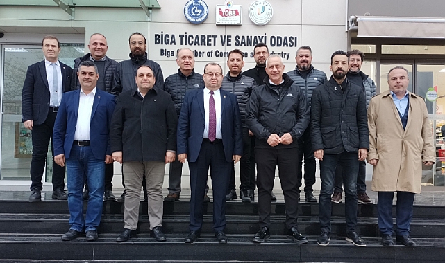 Biga TSO Meslek Komite Başkanları toplandı
