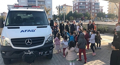 Deprem tatbikatı gerçekleştirildi