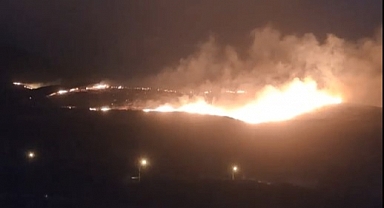 Gökçeada'da aynı anda 4 yangın