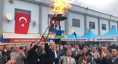 Karabiga doğal gaza kavuştu