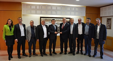 Kaşdemir'den ÇTB'ye hayırlı olsun ziyareti