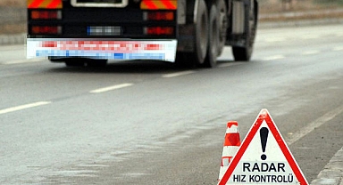 Radarla hız denetimi