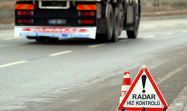 Radarla hız denetimi