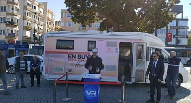 TOKİ Sosyal Konut Tanıtım Aracı Çanakkale'de