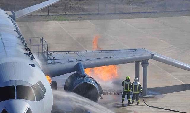Uçak kazası tatbikatı yapılacak