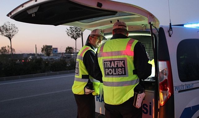 286 araç trafikten men edildi