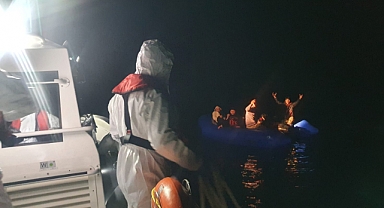 61 düzensiz göçmen kurtarıldı