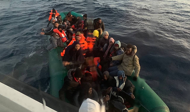 Ayvacık&#039;ta göçmen operasyonu