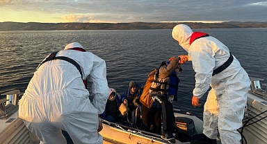 Ayvacık'ta göçmen operasyonu