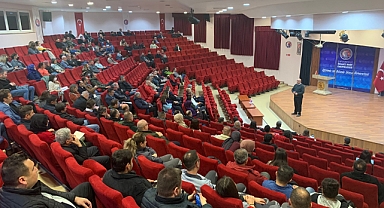 ÇOMÜ'de afet farkındalık eğitimi