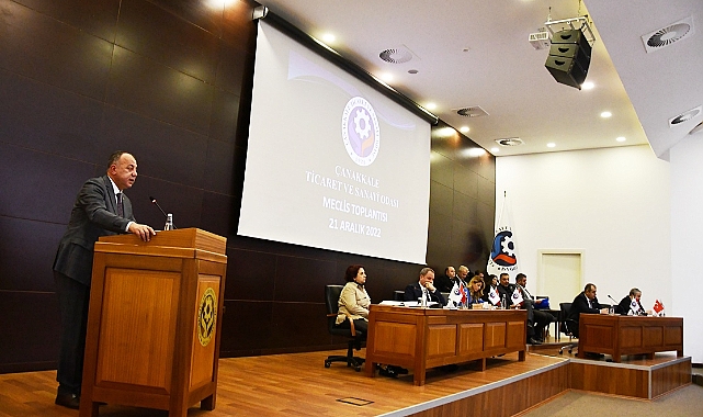 ÇTSO&#039;da yılın son meclis toplantısı