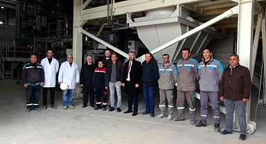 Ezine Gıda İhtisas OSB'nin ilk fabrikası üretime başladı