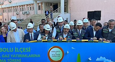 Gelibolu'da doğal gaz heyecanı