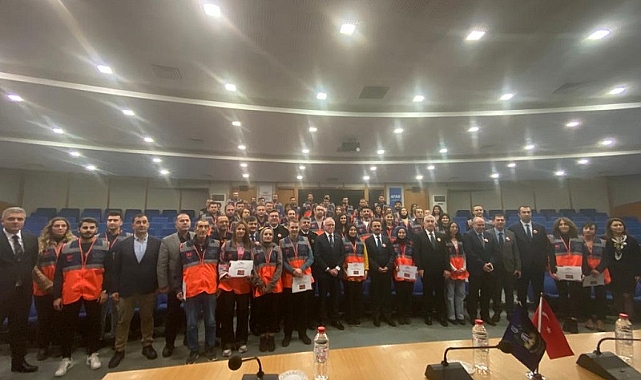 Gönüllülük belgelerine kavuştular