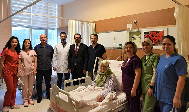 Hastanede başarılı operasyon