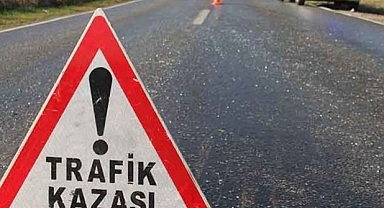 İşçi minibüsü tarlaya devrildi