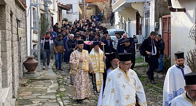 Anastasiadou Gökçeada'da toprağa verildi