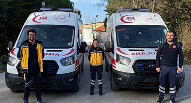 Çanakkale'ye iki ambulans