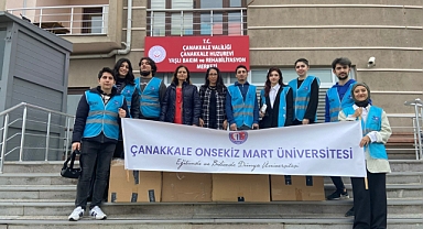 ÇOMÜ Sosyal Sorumluluk Biriminden anlam dolu etkinlik