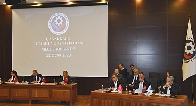 ÇTSO 2023 yılı ilk olağan meclis toplantısı yapıldı