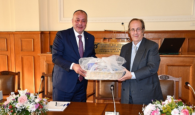 ÇTSO heyetinden önemli görüşme