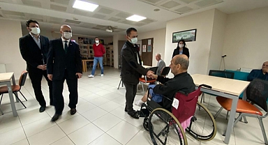 Huzurevi sakinleri unutulmadı