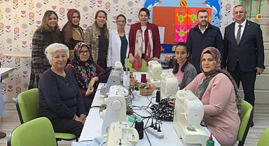 "Kadınlarımız durmadan üretiyor"