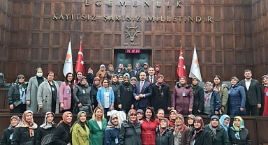 Muhtar eşleri TBMM'de