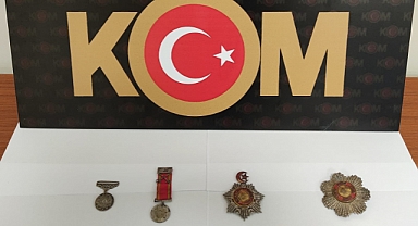 Tarihi eserler ele geçirildi