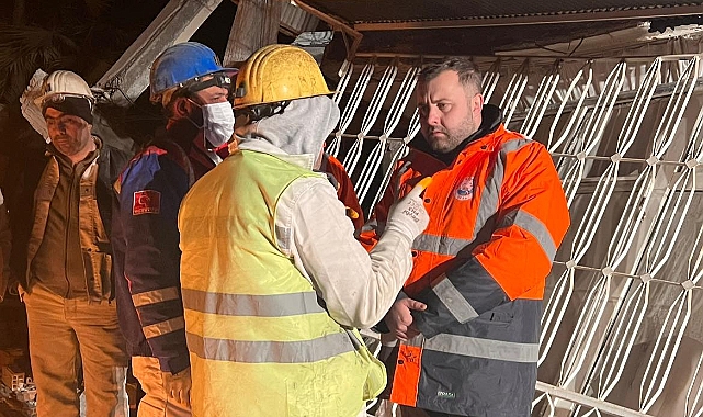 Başkan Yüksel deprem bölgesinde