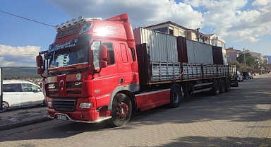 Bayramiç'ten bir tır daha gönderildi