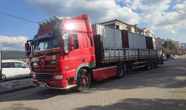 Bayramiç&#039;ten bir tır daha gönderildi