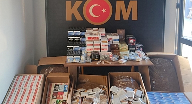 Emniyetten kaçak tütün operasyonu