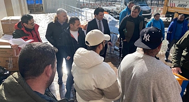 Çanakkalelilerden deprem bölgesine destek