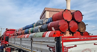 Deprem bölgesine varil soba desteği