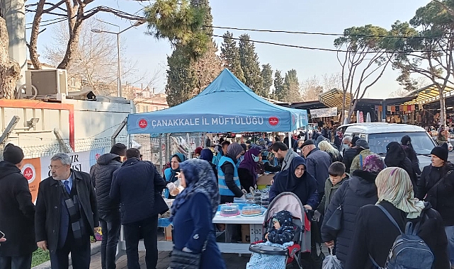 Depremzedeler için hayır çarşısı