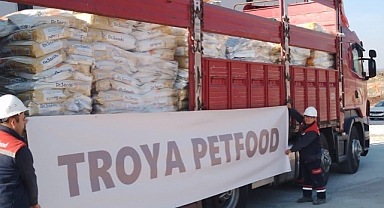 EGİOSB'den deprem bölgesine mama yardımı