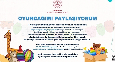 "Oyuncağımı Paylaşıyorum"