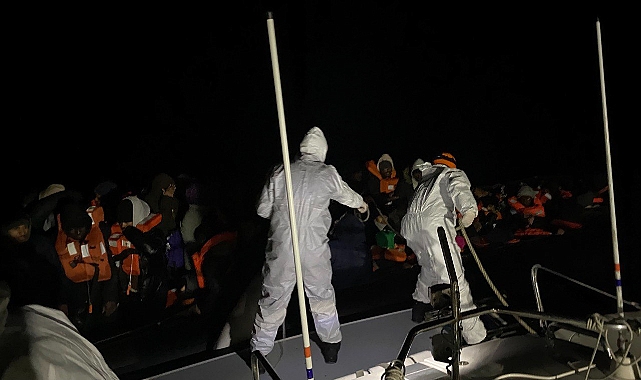 Ayvacık açıklarında operasyon