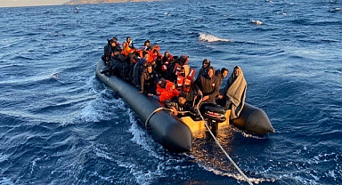 Ayvacık'ta göçmen operasyonu